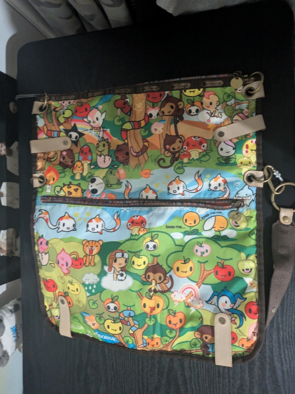 Tokidoki LeSportSac Messenger Bag - Picture 2 of 6